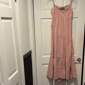 Wildfox Blush Pink Maxi Dress